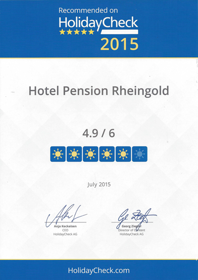 widget Holidaycheck 2015 bewertung hotel pension rheingold